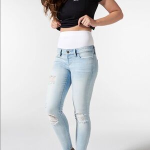 BLANQI Postpartum Support Skinny Jeans - Light Wash